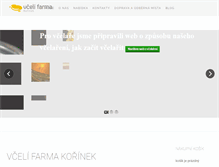 Tablet Screenshot of medkorinek.cz